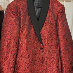 Red Men’s Blazer