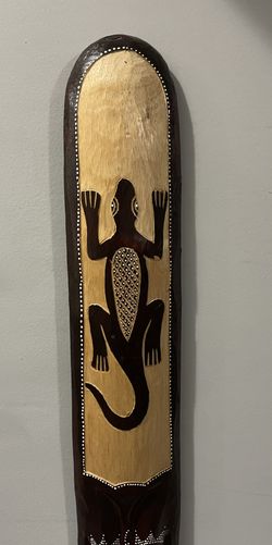 Lizard Wall Art Mask 