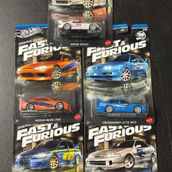 Hot Wheels Fast And Furious Set