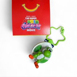 2026 McDonald’s Happy Meal Toy Yoshi Galaxy Movie Keychain with Mystery Box NEW