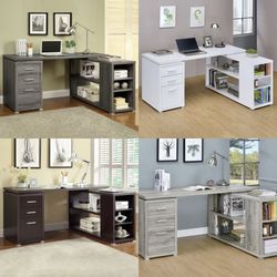 L Shaped Reversible Dresser (4 Colors) 