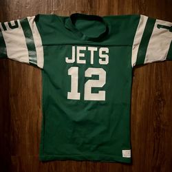 Vintage Joe Namath New York Jets Jersey Size Small