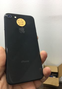 iPhone 8 64 gb att with free charger and temper glass