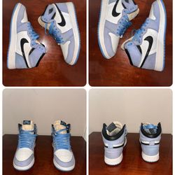 Jordan 1 Retro OG High University Blue Size 6.5y