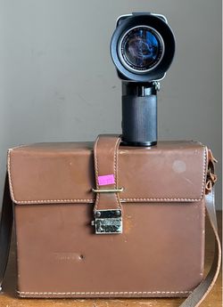 Vintage Yashica Electro 8 LD-6 Super 8 Movie Camera w/8-48mm Yashinon-DX Lens