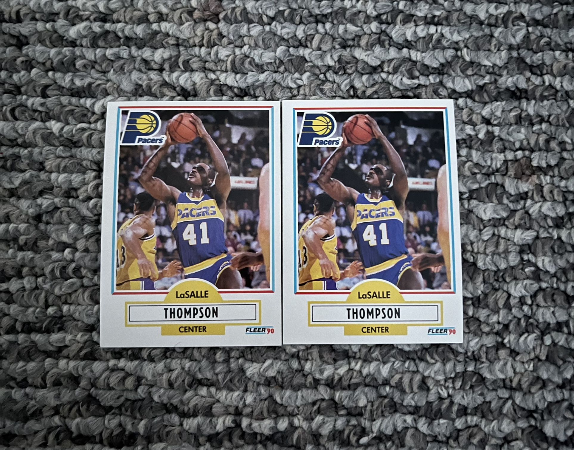 LaSalle Thompson Fleer 90 Cards