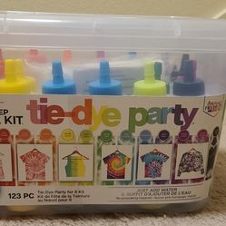 Tie-Dye Kit 123 Peices - All Colors 🎨 