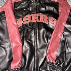 49ers Leather Jacket