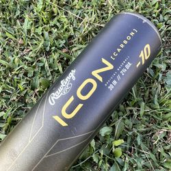 Rawlings ICON 30inch Drop10 (USSSA Baseball Bat)