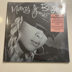 The Mary J. Blige "My Life" 25th Anniversary Remastered Black Vinyl