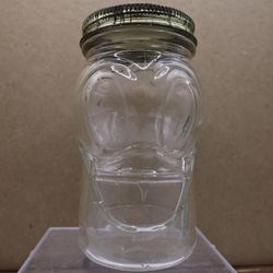 Vintage Donald Duck Glass Jar 