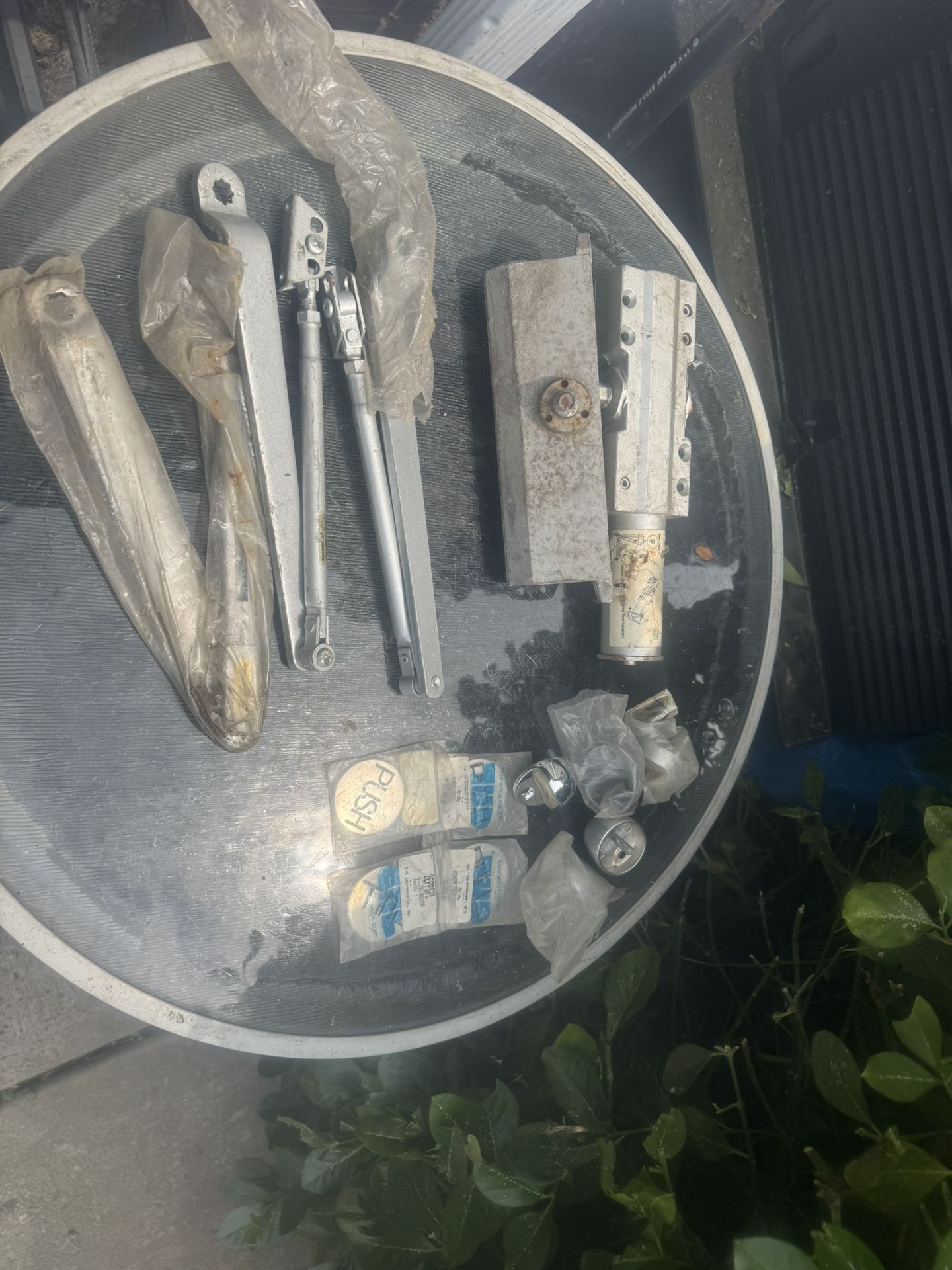 Commercial door hardware