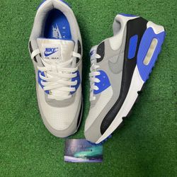 Nike Air Max 90 hyper royal size 11men/12.5women