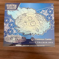 Stellar Crown Pokemon Center Elite Trainer Box ETB