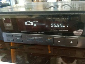 Sony Model STR-AV340 Digital AM/FM Vintage Stereo Receiver - No Remote