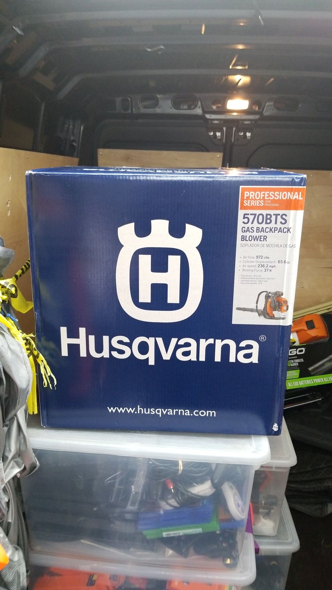 Husqvarna leaf blower model number 570bts