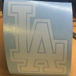 LA Dodgers Decal