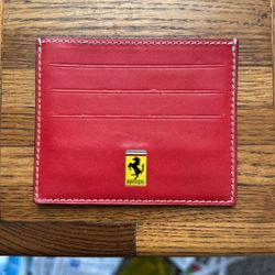 FERRARI ID AND CARD WALLET