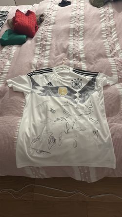 Germany, 2018 home jersey autographed by all national team players