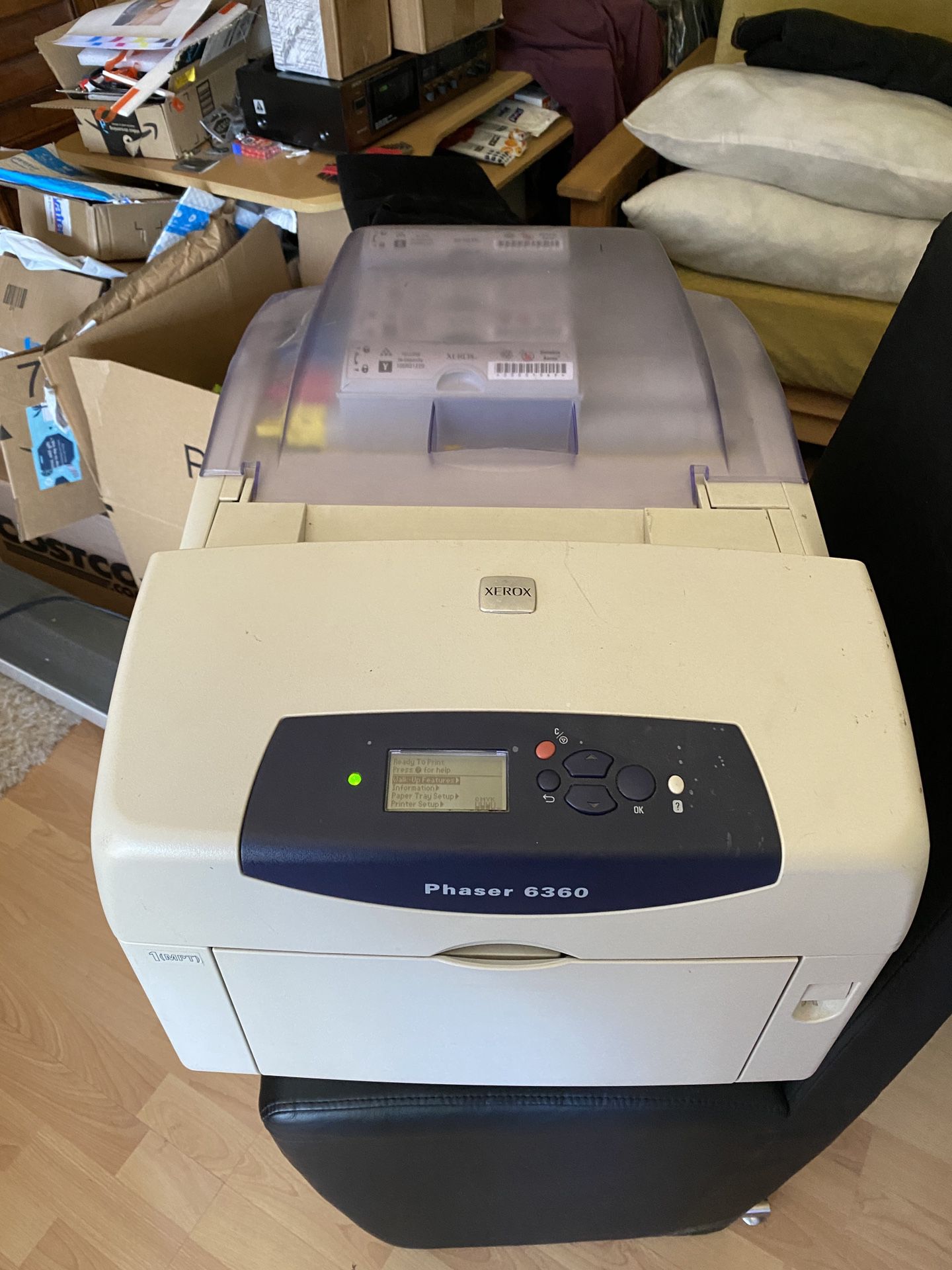 Xerox Laser Printer Phaser 6360 - 5,000 pages of ink left