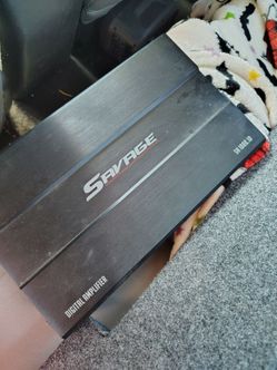Savage speakers and amp