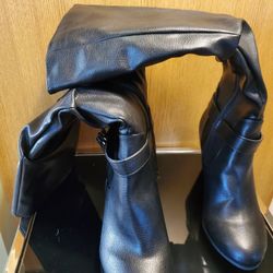 Ladies High Black Boots