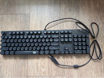 Redragon Mechanical Keyboard - Retro Round Typewriter Style (Wired USB)