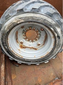 26x12D380 OTR Outrigger HF-3 New Foam Filled Tire & Wheel,