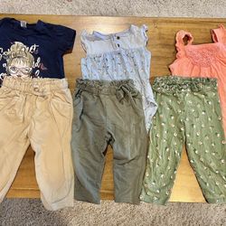 Toddler girl summer clothes (12-18 months)