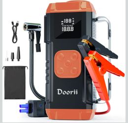 8000A Jump Starter with Air Compressor, 10-in-1