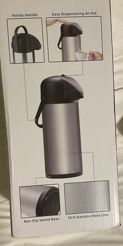 102 oz Stainless Steel Air Pot Coffee Carafe