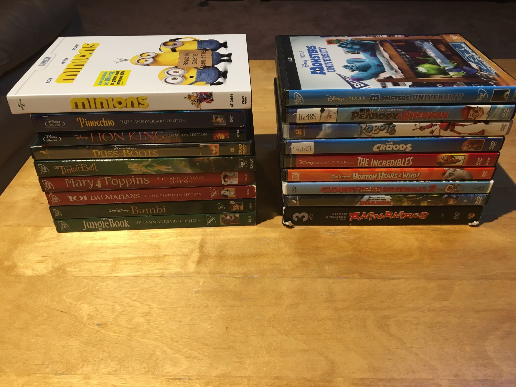 Disney DVDs