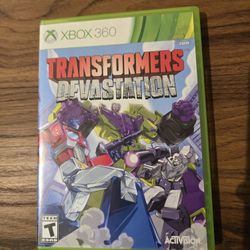 Transformers Devastation XBOX 360