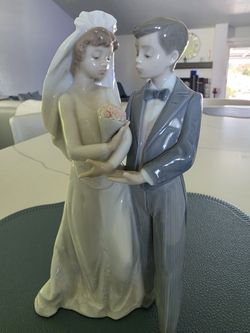 Lladro Porcelain Wedding Couple