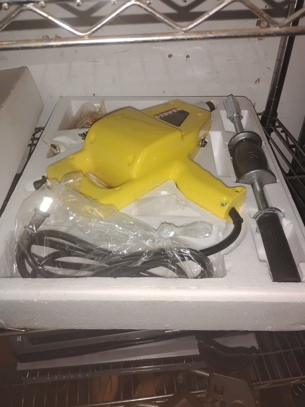 COMPLETE Auto Body DENT REPAIR KIT Electric STUD WELDER GUN w/ 2lb Puller Hammer