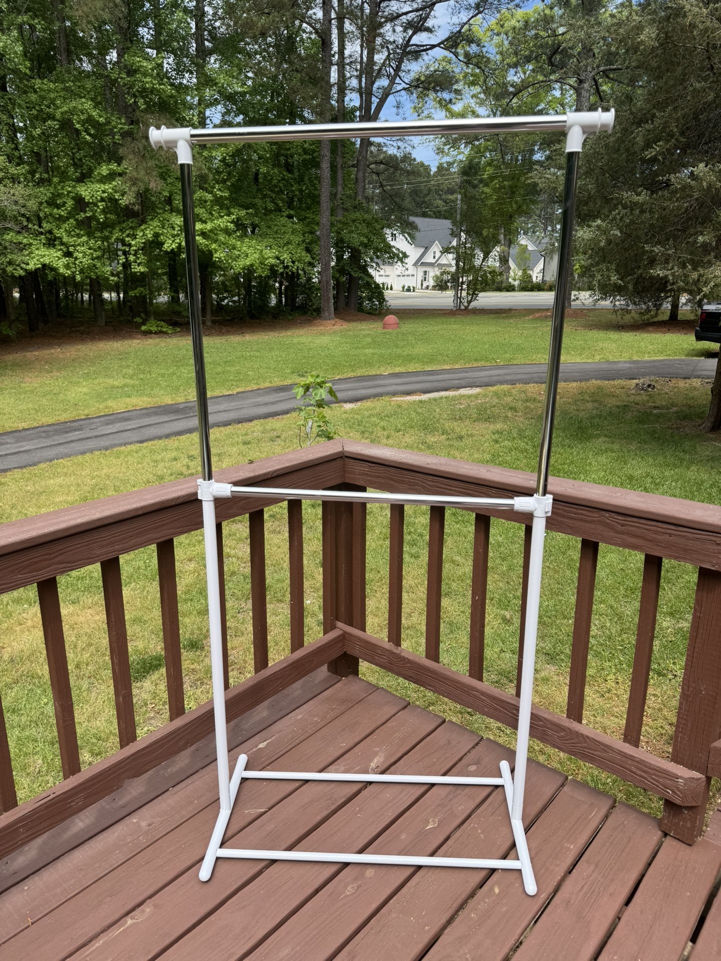 Adjustable Room Essentials Adjustable Double Rod Garment Rack