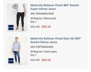 Maternity Jeans 