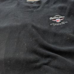 MENS SIZE 2 XL Coors Light NFL Fleece Jacket Like New Make Offer
