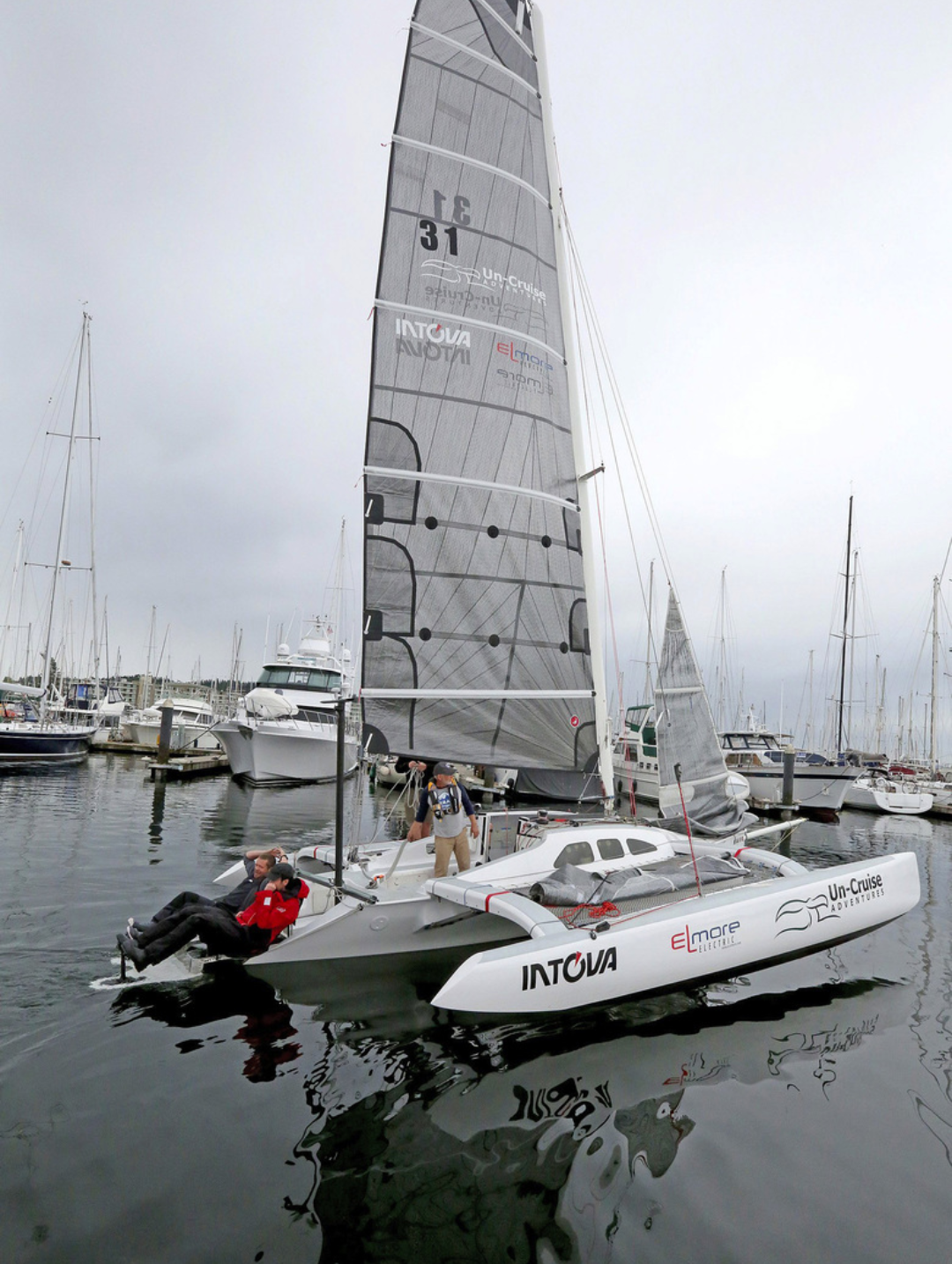 Farrier F-25c race trimaran R2AK ready