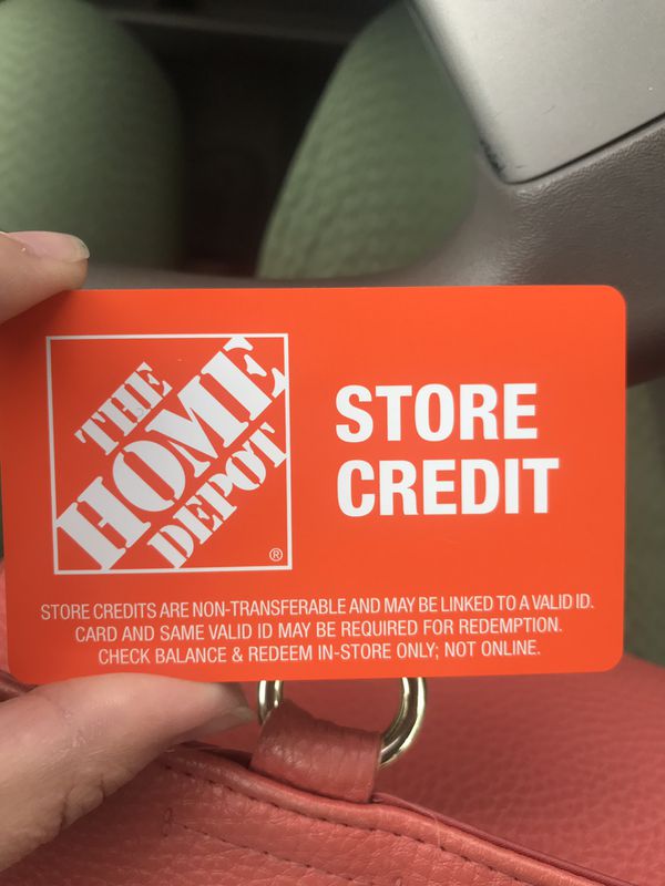 Home Depot store credit card 32 for Sale in Temecula, CA