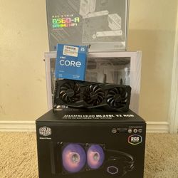 GAMING PC NEW GTX 1080 I5-10400 LIQUID COOLED