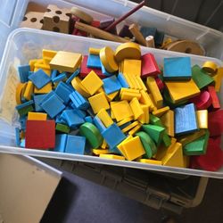 School Building Blocks And Shapes