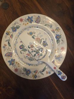 Vintage Cake Plate and Server