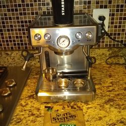 Espresso And Cappuccino Maker By Breville Programmable