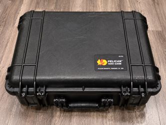 Pelican 1550 Hard Case Black