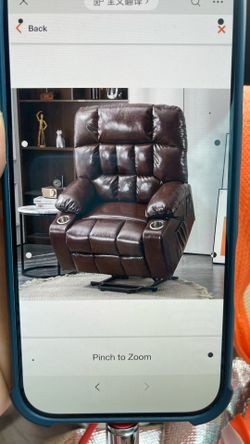 Power Lift Recliner Chair with Cup Holders