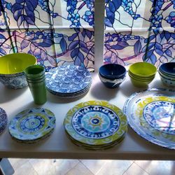 Melamine Plates Set