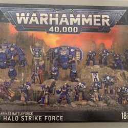 Warhammer 40K Space Marine  Iron Halo Strike Force 