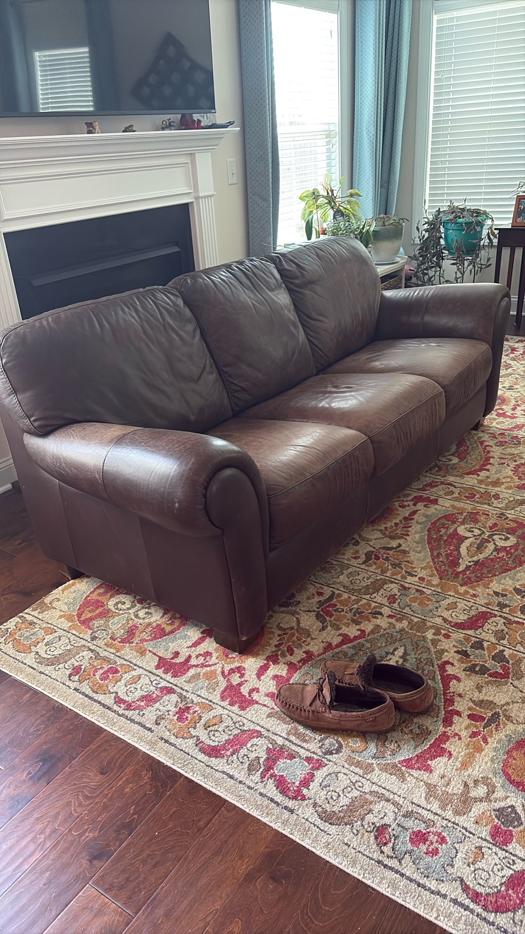 Leather Couch