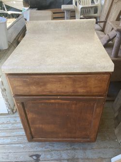 Cabinet With Countertop